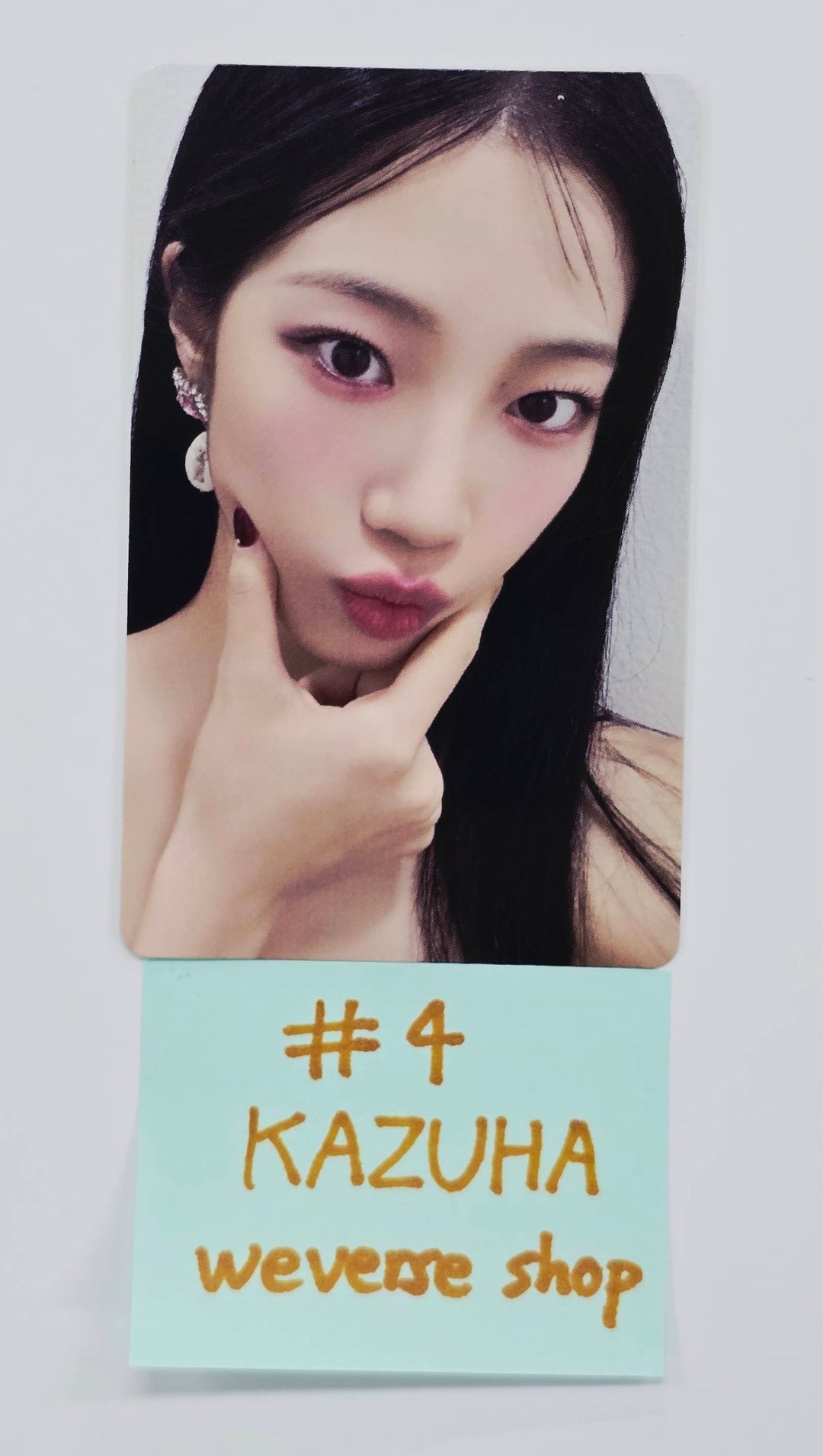 Le Sserafim 3rd Mini "EASY" - Weverse Shop Show Case Event Photocard [Compact Ver.] [26.1.30]