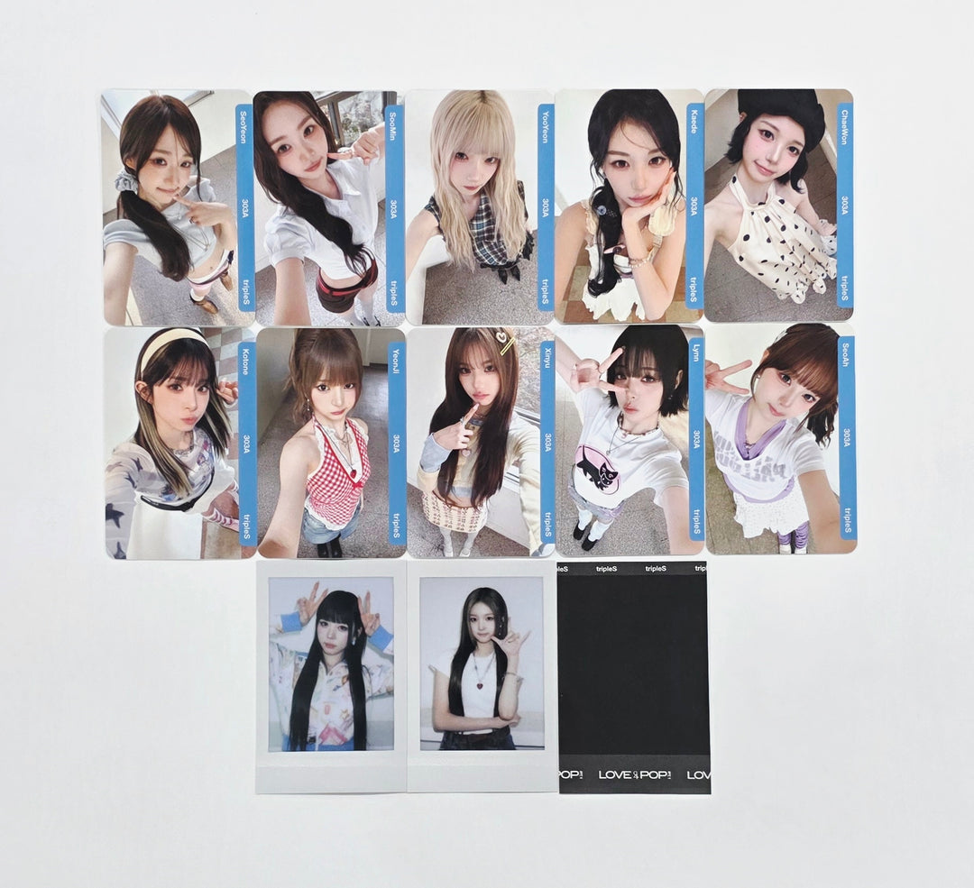 TripleS "LOVE&amp;POP pt.1" - Official Double Class Object, Polaroid Photocard (WallFlower ver.) [26.06.04]