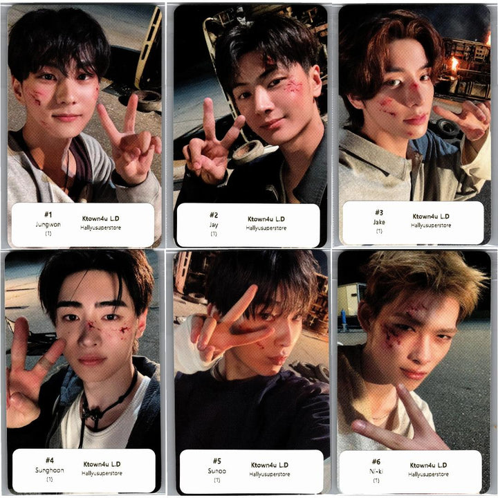 ENHYPEN "THE SIN : BLISS" - Ktown4U Lucky Draw Event Photocard [26.08.24]