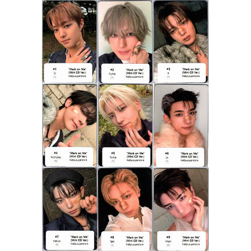 &TEAM "Mark on Me" - Official Photocard, Polaroid type Photocard (Mini CD-R Ver.) [26.10.02]