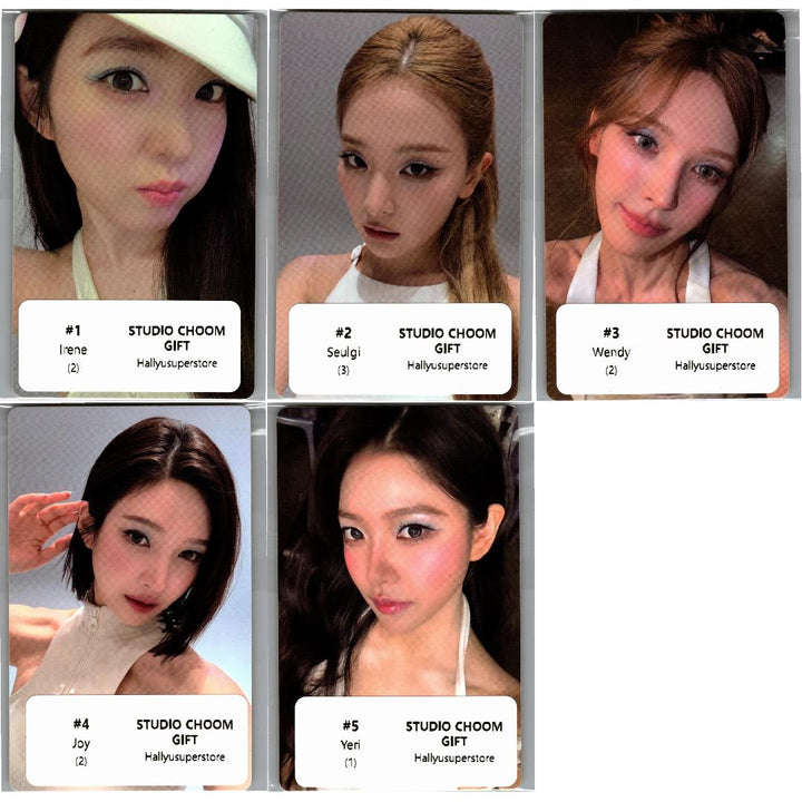 Red Velvet "Velvet Summer" - Weverse Shop STUDIO CHOOM Gift Photocard (Big Wave Ver.) [26.08.12]
