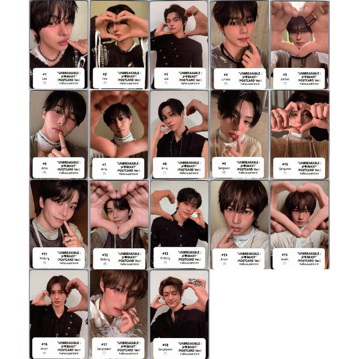 ALPHA DRIVE ONE "UNBREAKABLE : 少年BEAST" - Official Photocard (POSTCARD Ver.) [26.08.26]