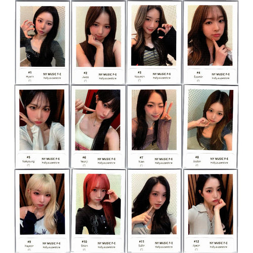 tripleS "LOVE&POP" - NY Music Fansign Event Polaroid type Photocard [26.09.16]