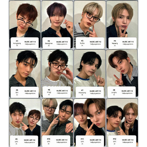 ATEEZ "GOLDEN HOUR : Part.5" - MusicArt Fansing Event Photocard [26.08.31]