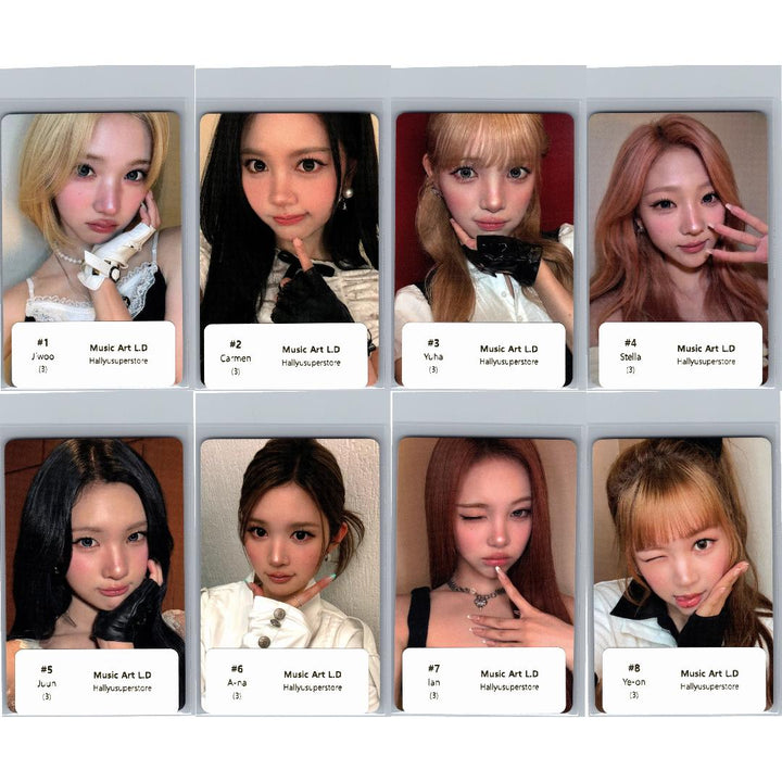 Hearts2Hearts "Lemon Tang" - Music Art Lucky Draw Event Photocard [26.07.01]