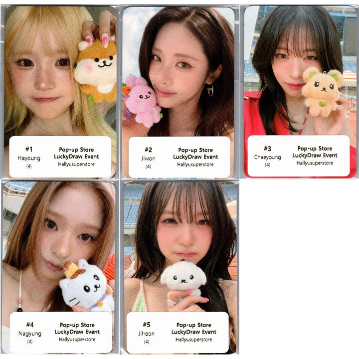 fromis_9 "Glow ME" - POP-UP Store Lucky Draw Event Photocard [26.07.22]