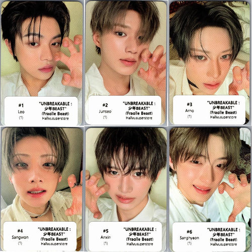 ALPHA DRIVE ONE "UNBREAKABLE : 少年BEAST" - Official Photocards (Fragile Beast Ver.) [26.08.27]
