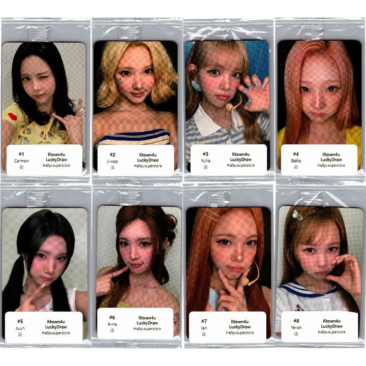 Hearts2Hearts "Lemon Tang" - Ktown4U Lucky Draw Event Photocard [26.08.03]