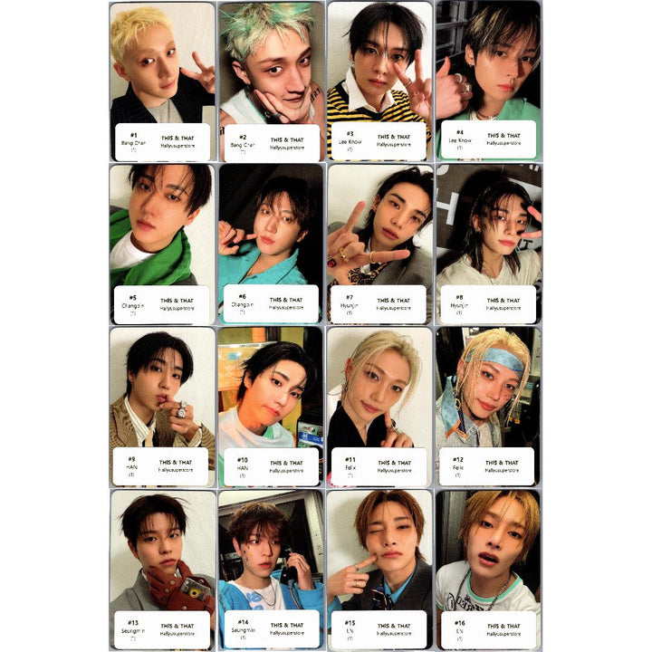 Stray Kids "THIS &amp; THAT" - Official Photocard (Photobook Ver.) (1) [26.08.10]