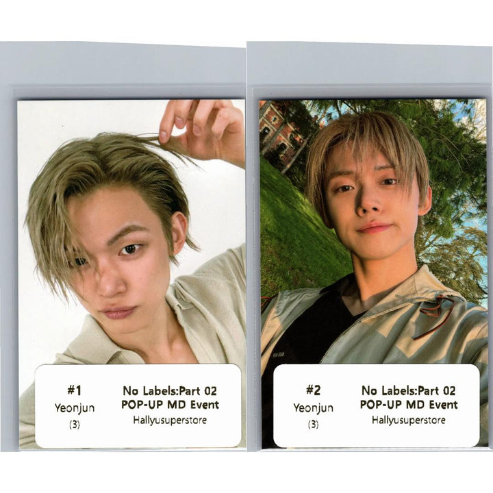 YEONJUN "NO LABELS: PART 02" - POP-UP Store MD Event Photocard [26.07.14]