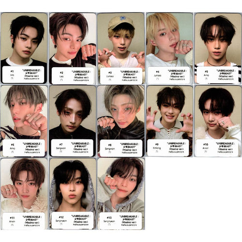 ALPHA DRIVE ONE "UNBREAKABLE : 少年BEAST" - Officail Photocard (Hissing Ver.) [26.08.25]
