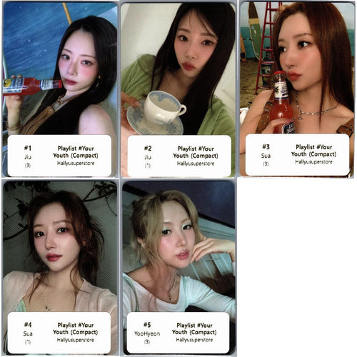 UAU "Playlist #Your Youth" - Official Photocard (COMPACT Ver.) [26.08.03]