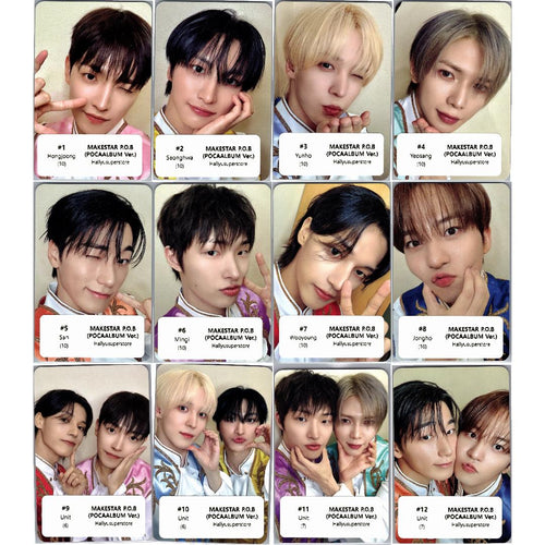 ATEEZ "GOLDEN HOUR : Part.5" - Makestar Photocard Event (POCAALBUM Ver.) [26.08.25]