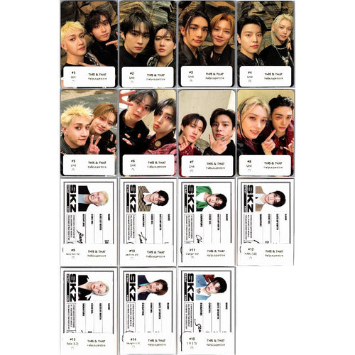 Stray Kids "THIS & THAT" - Official Photocard (Photobook Ver.) (2) [26.08.10]