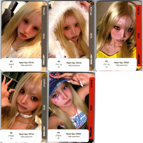 ARTMS "Hyper-Ego" - Official Doble Calss Object Photocard (301A,302A) [26.08.20]
