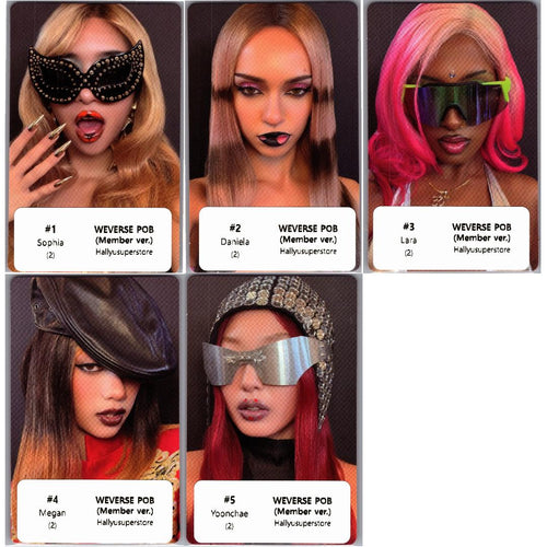 KATSEYE "WILD" - Weverse Shop Pre-Order Benefit Photocard (Member Ver.) [26.08.18][Restocked 08/19]