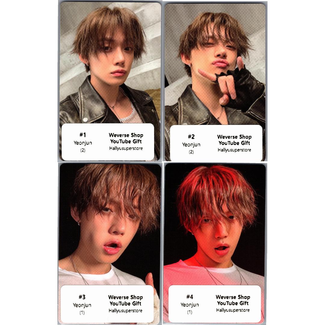 YEONJUN "NO LABELS: PART 02" - Weverse Shop YouTube Gift Photocard [26.08.27]