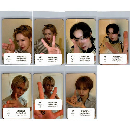 XLOV "I,God"- Rising Star Fansign Event Photocard R3 [26.07.10]