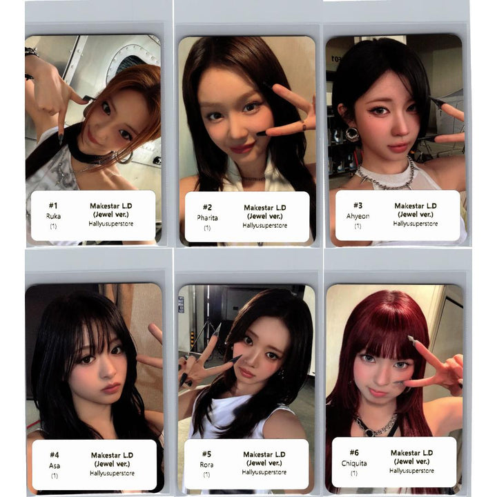 BABYMONSTER "SUGAR HONEY ICE TEA" - Makestar Lucky Draw Event Photocard (Jewel ver.) [26.06.17]