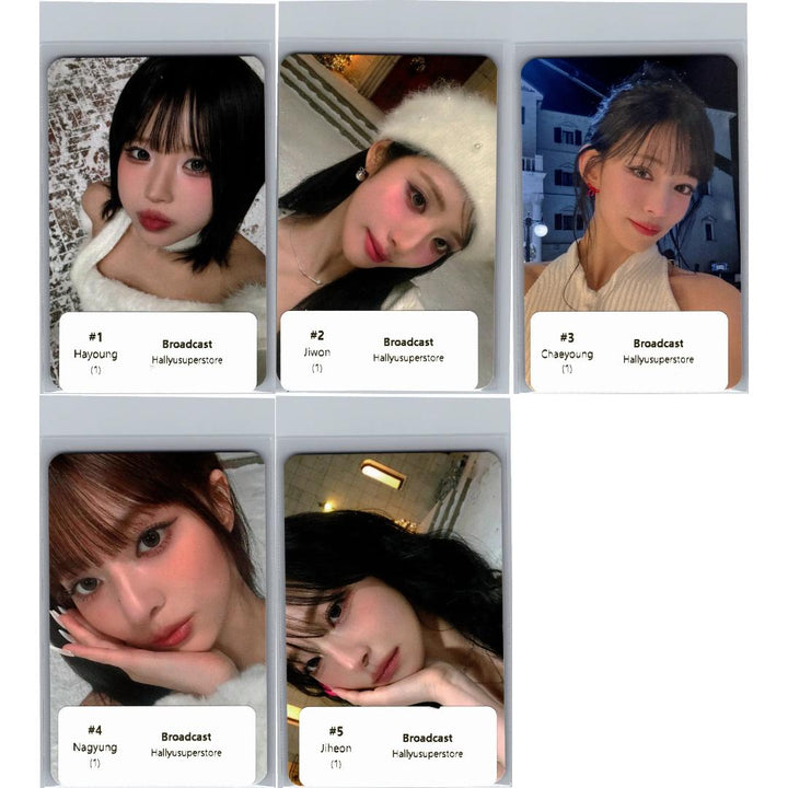 Fromis_9 - Broadcast Photocard [26.06.19]