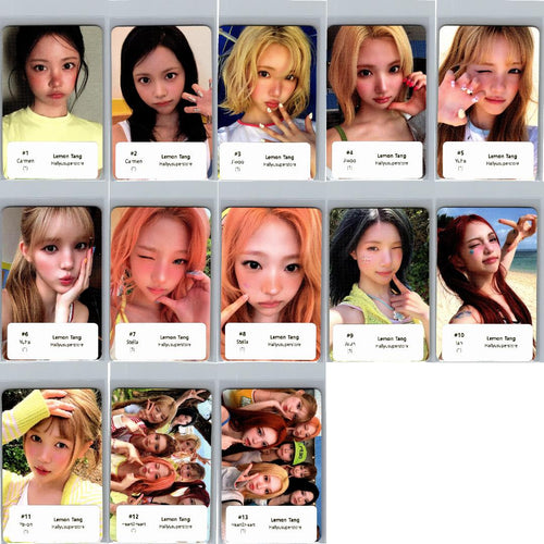 Hearts2Hearts "Lemon Tang" - Official Photocard [26.06.24]