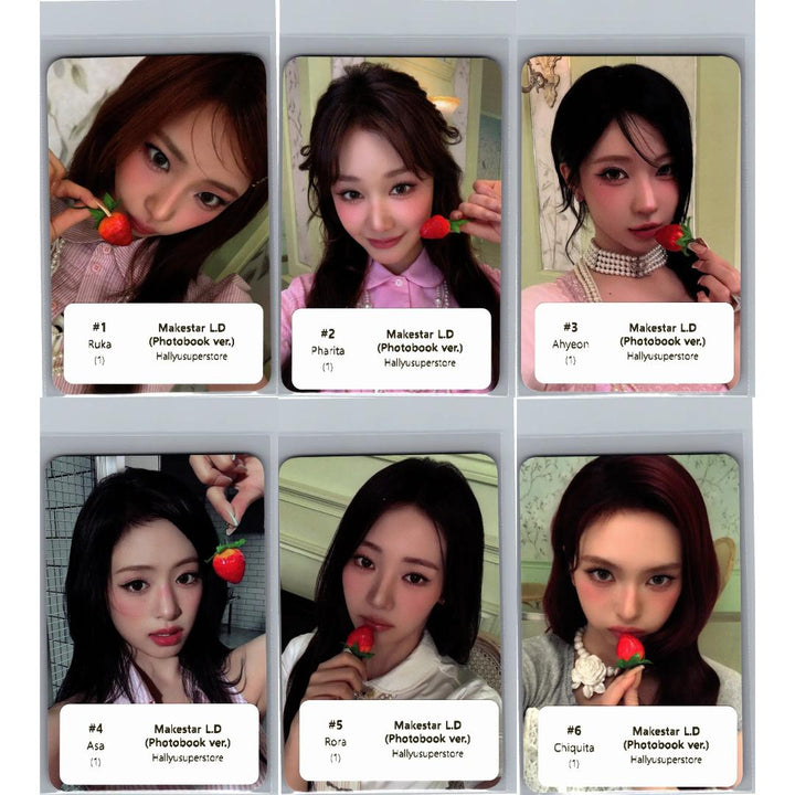 BABYMONSTER "SUGAR HONEY ICE TEA" - Makestar Lucky Draw Event Photocard (Photobook ver.) [26.06.17]