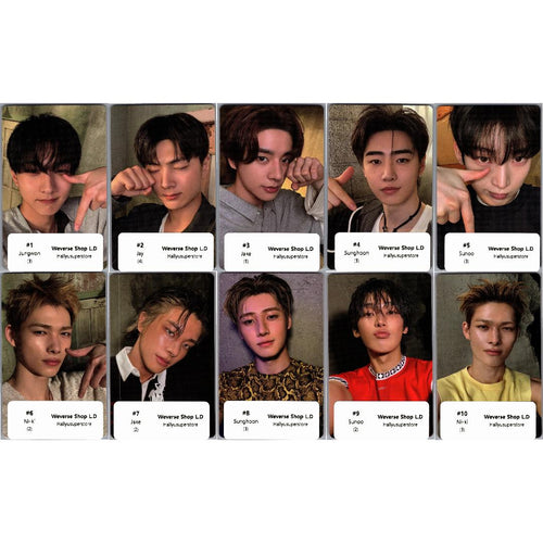 ENHYPEN "THE SIN : BLISS" - Weverse Shop Lucky Draw Event Photocard [26.08.28]