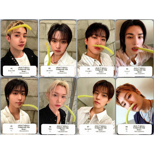 Stray Kids "THIS & THAT" - Stray Kids World Tour "RUN IT SEOUL" Soundwave Pre-Order Benefit Photocard (& Ver.) [26.08.24]