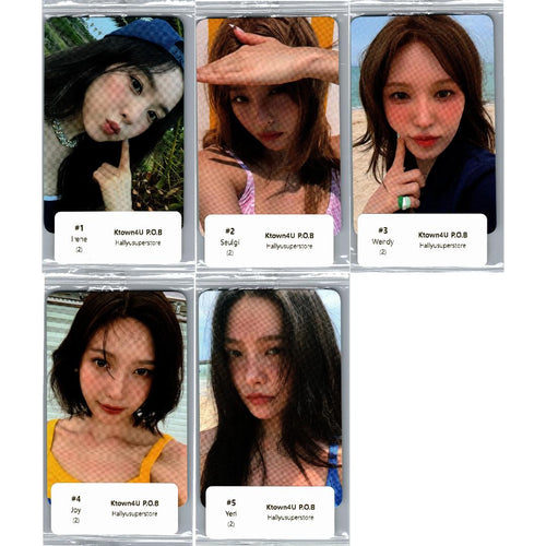 Red Velvet "Velvet Summer" - Ktown4U Pre-Order Benefit Photocard [26.08.05]