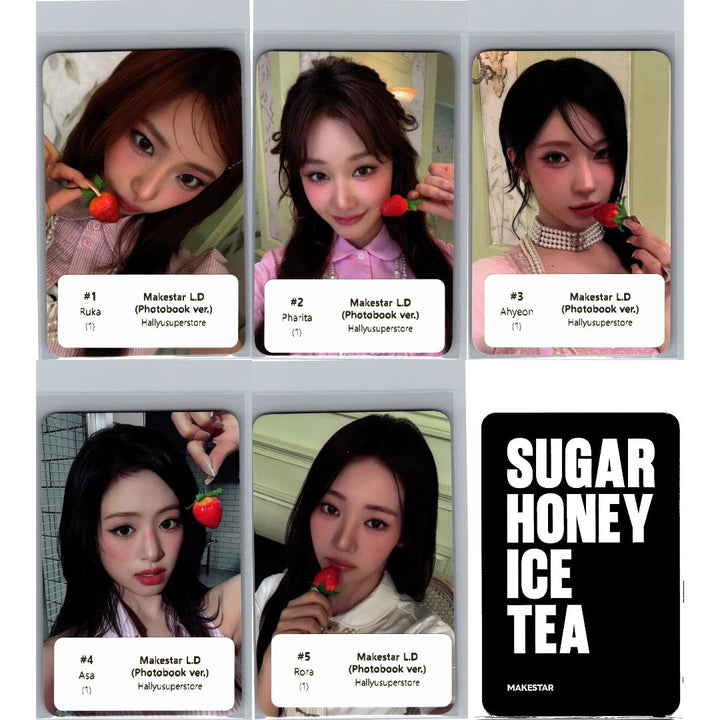 BABYMONSTER "SUGAR HONEY ICE TEA" - Makestar Lucky Draw Event Photocard (Photobook ver.) [26.06.17]