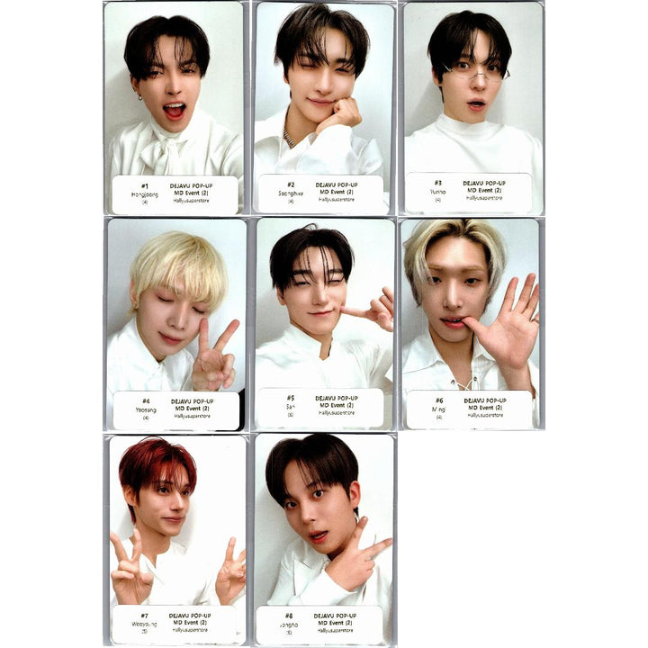 ATEEZ "ANITEEZ IN Deja Vu" - ATEEZ X ANITEEZ POP-Store Official MD Event Photocard (2) [26.08.21]