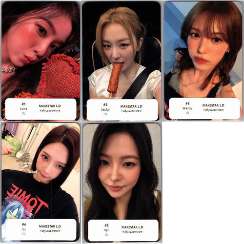 Red Velvet "Velvet Summer" - Makestar Lucky Draw Event Photocard (Big Wave Ver.) [26.08.24]