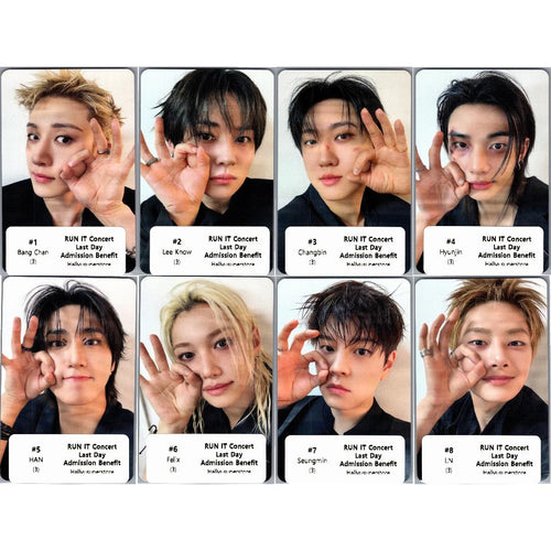 Stray Kids "THIS & THAT" - Stray Kids World Tour "RUN IT SEOUL" Concert Last Day Admission Benefit Photocard [26.09.02]
