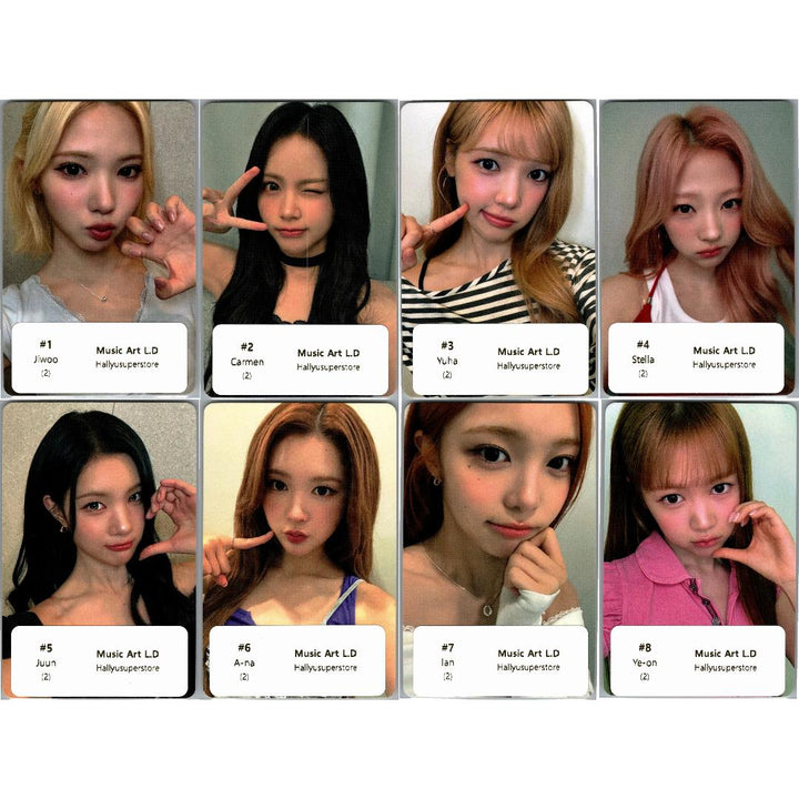 Hearts2Hearts "Lemon Tang" - MusicArt Lucky Draw Event Photocard [26.08.05]