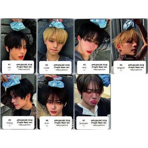ALPHA DRIVE ONE "UNBREAKABLE : 少年BEAST" - Apple Music Pre-Order Benefit Photocard (Fragile Beast Ver.) [26.08.26]
