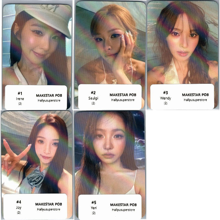 Red Velvet "Velvet Summer" - Makestar Pre-Order Benefit Hologram Photocard (Big Wave Ver.) [26.08.18]