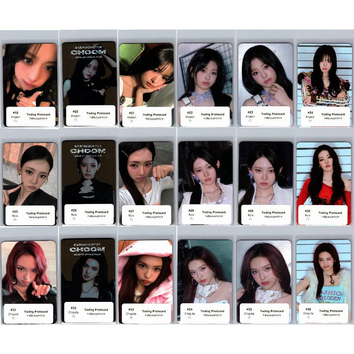 BABYMONSTER -"2026-27 BABYMONSTER WORLD TOUR" [CHOOM] Pop-Up Store Random Trading Photocard (2) [26.06.22]