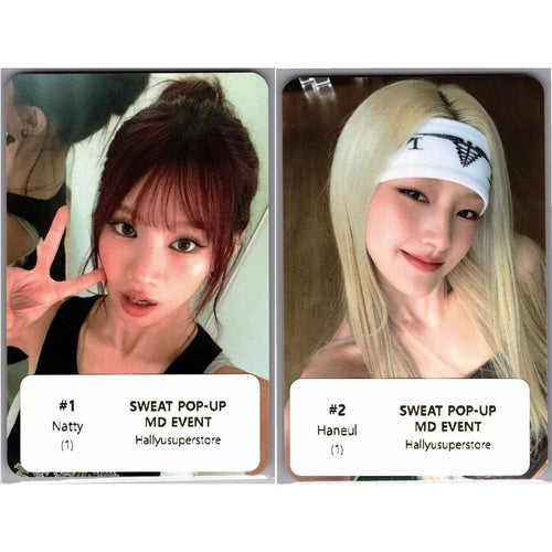 KISS OF LIFE "SWEAT" - POP-UP Store MD Event Photocard [26.08.05]