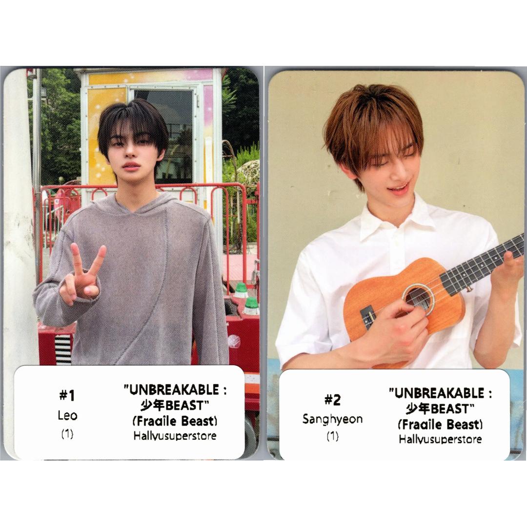 ALPHA DRIVE ONE "UNBREAKABLE : 少年BEAST" - Official Hidden Photocard (Fragile Beast Ver.) [26.08.27]