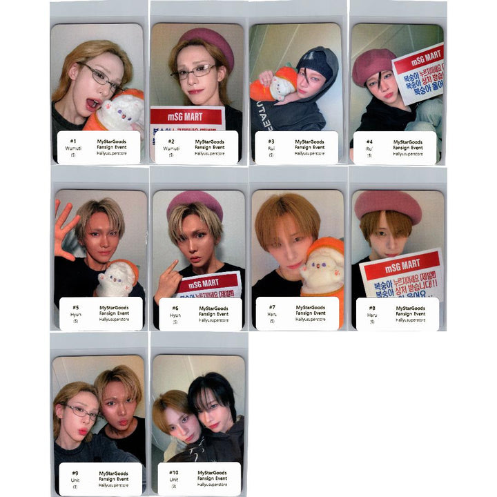 XLOV "I,God"- MyStarGoods Fansign Event Photocard R4 [26.07.07]