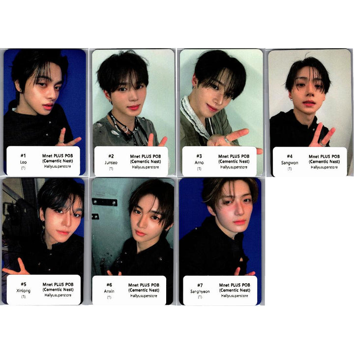 ALPHA DRIVE ONE "UNBREAKABLE : 少年BEAST" - Mnet Plus Pre-Order Benefit Photocards (Cementic Nest Ver.) [26.08.31]