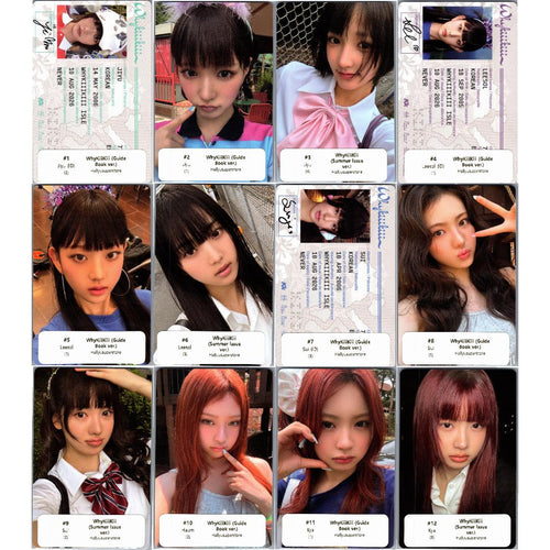 KiiiKiii "WhyKiiiKiii" - Official Photocard (GUIDE BOOK, SUMMER ISSUE VER.) [26.08.21]