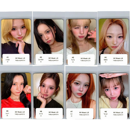 Hearts2Hearts "Lemon Tang" - NY Music Lucky Draw Event Photocard [26.07.01]
