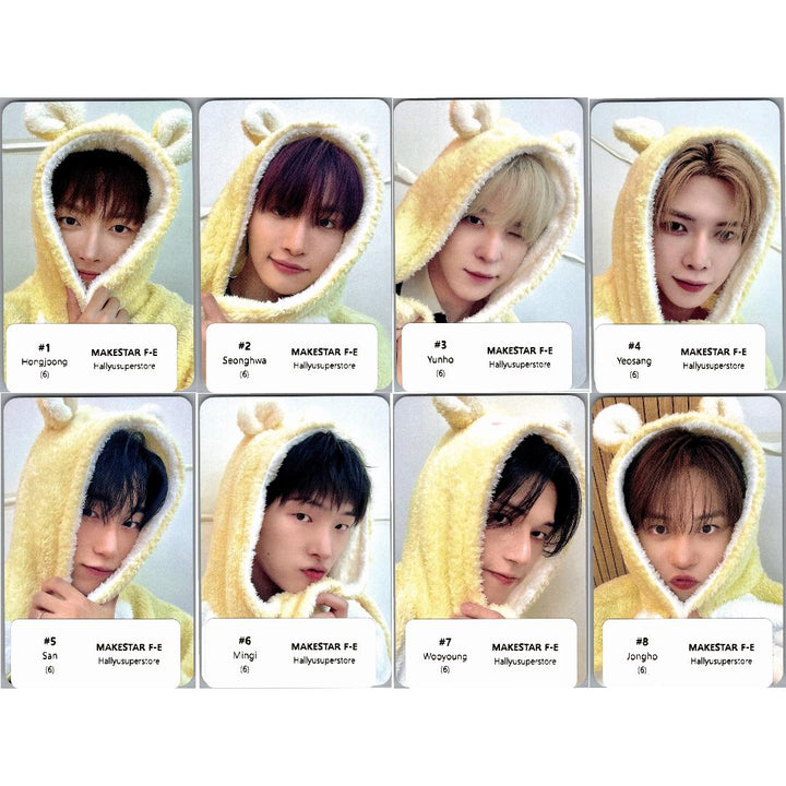 ATEEZ "GOLDEN HOUR : Part.5" - Makestar Fansign Event Photocard (POCAALBUM Ver.) [26.08.19]