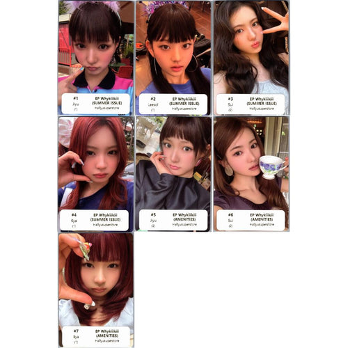 KiiiKiii "WhyKiiiKiii" - Official Photocard (GUIDE BOOK, AMENITIES Ver.) [26.10.19]