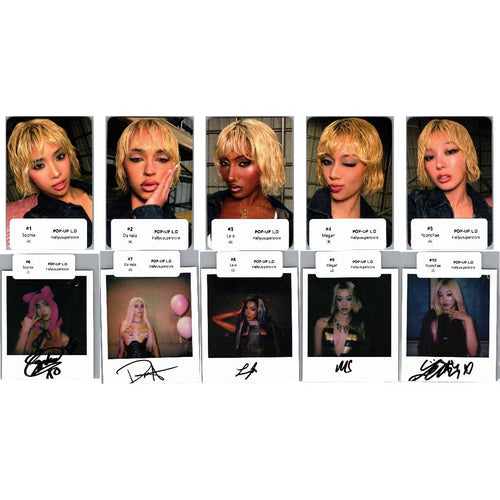 KATSEYE 'WILD" - Weverse Shop POP-UP Store Lucky Draw Event Photocard, Polaroid type Photocard [26.08.14]