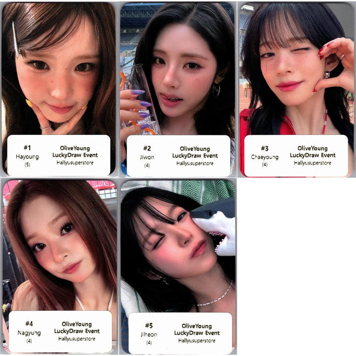 fromis_9 "Glow ME" - Olive Young Lucky Draw Event Photocard [26.07.22]