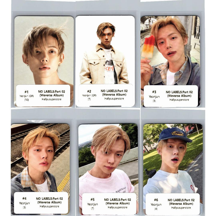 YEONJUN (of TXT) "NO LABELS: PART 02" - Official Photocard (Weverse album Ver.) [26.07.13]