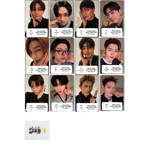 ENHYPEN "THE SIN : BLISS" - Weverse Shop Sound Check DAY2 Photocard [26.08.27]