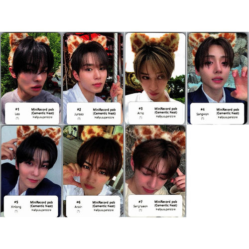 ALPHA DRIVE ONE "UNBREAKABLE : 少年BEAST" - MiniRecord Pre-Order Benefit Photocard (Cementic Nest Ver.) [26.08.27]